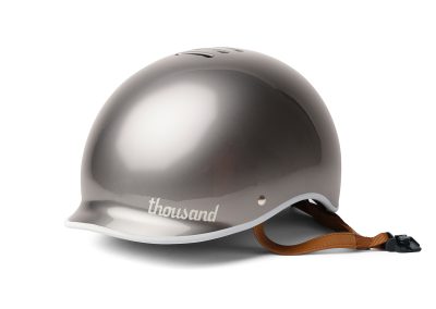 Heritage Bike- & Skater-Helm Polished Titanium